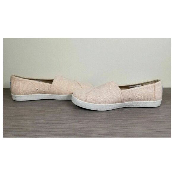 Toms Coated Bloom Slubby Cotton Canvas Avalon Sneaker, Womens Size 11 - Picture 7 of 9